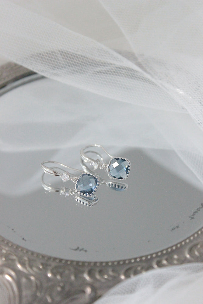 AZURA |  Blue Drop Earrings